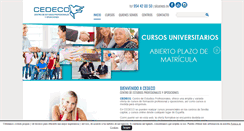 Desktop Screenshot of cedeco.net